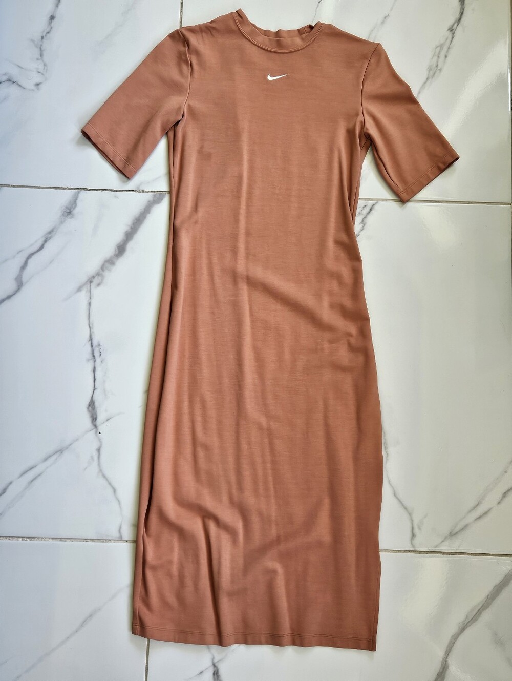 Orange Nike sportwear dress